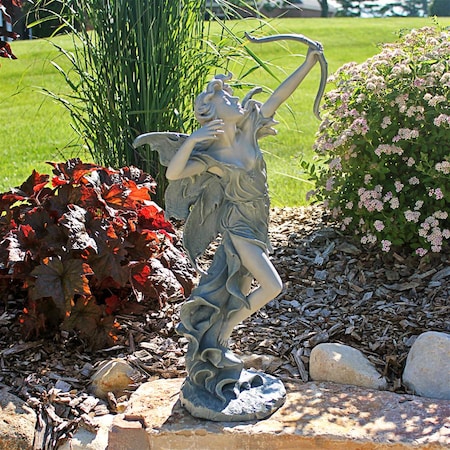 Design Toscano Rhiannon the Archer Garden Fairy Statue: Medium CL54974